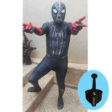 Load image into Gallery viewer, Adult Luxury Spiderman Jumpsuit Cosplay Costume Movie Superhero Miles Morales Raimi Fantasy Peter Parker Halloween Costume
