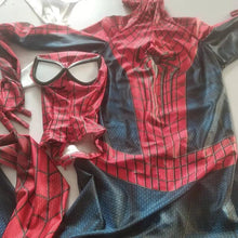 Load image into Gallery viewer, Adult Luxury Spiderman Jumpsuit Cosplay Costume Movie Superhero Miles Morales Raimi Fantasy Peter Parker Halloween Costume
