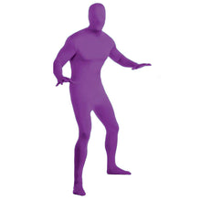 Load image into Gallery viewer, Adult Novelty Dancing Full Body Zentai Cosplay Costumes Spandex Black Suit Tight One Piece Catsuit Halloween Men Women Bodysuit
