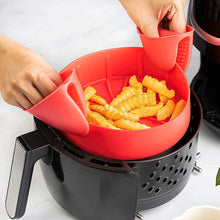 Load image into Gallery viewer, Air Fryer Silicone Pot Mini Oven Mitts Replacement Basket Non-stick Pan Tray Air Fryer Accessories For 3 to 5 QT
