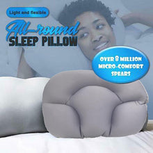 Load image into Gallery viewer, All-round Neck Massage Pillow Sleeping Memory Foam Egg Shaped Head Massage Pillow Soft Cushion Neck Stretcher Shoulder Relaxer
