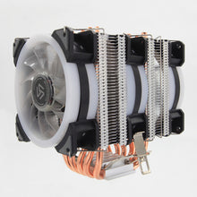 Load image into Gallery viewer, Cooling Fan CPU Cooler 6 Heatpipe with RGB 4pin CPU Fan
