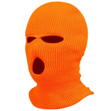 Load image into Gallery viewer, Embroidery 3-hole Balaclava Born To Die Knit Hat Army Tactical CS Winter Ski Riding Mask Beanie Prom Party Warm Mask
