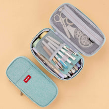 Load image into Gallery viewer, Pencil Case  Stationery Storage Bag Organizer for Cosmetic Travel Student
