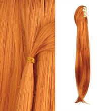 Load image into Gallery viewer, Anime Asuka Langley Soryu Cosplay Wig Long Orange Heat Resistant Costume Synthetic Hair Women Headwear
