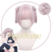 Load image into Gallery viewer, Anime Call of the Night Nazuna Nanakusa Cosplay Wig Light Pink Braid Hair Yofukashi no Uta Heat-resistant Fiber Hair Girls Women
