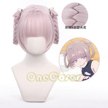 Load image into Gallery viewer, Anime Call of the Night Nazuna Nanakusa Cosplay Wig Light Pink Braid Hair Yofukashi no Uta Heat-resistant Fiber Hair Girls Women
