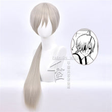Load image into Gallery viewer, Anime Chainsaw Man Wig Makima Long Rose Red Hair Cosplay Wig Role Play Halloween Hair Synthetic 75cm
