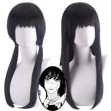 Load image into Gallery viewer, Anime Chainsaw Man Wig Makima Long Rose Red Hair Cosplay Wig Role Play Halloween Hair Synthetic 75cm
