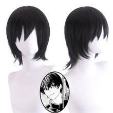 Load image into Gallery viewer, Anime Chainsaw Man Wig Makima Long Rose Red Hair Cosplay Wig Role Play Halloween Hair Synthetic 75cm
