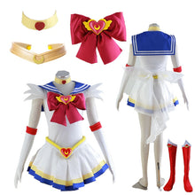 Load image into Gallery viewer, Cosplay Sailor Stars Tsukino Usagi SuperS Dress Cosplay Costume cosplay Halloween
