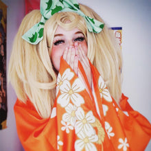 Load image into Gallery viewer, Danganronpa 2 Saionji Hiyoko Cosplay Costume Kimono Double Tail Wig Suit Super Danganronpa Halloween Costumes for Women
