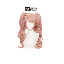 Load image into Gallery viewer, Anime Danganronpa Cosplay Costume Enoshima Junko Uniform Cafe Work Clothes Dress Short Skirt Ponytail Wig
