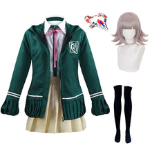 Load image into Gallery viewer, Danganronpa Nanami ChiaKi Cosplay Costume High School Students Uniform Jacket Short Skirt Wig Suit Halloween Costumes
