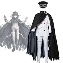 Load image into Gallery viewer, Danganronpa V3 Kokichi Oma Cosplay Costume President Uniform Wig Cloak Hat Suit Halloween Carnival Party Costumes
