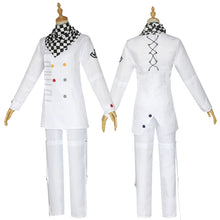Load image into Gallery viewer, Anime Danganronpa V3 Kokichi Oma Cosplay President Uniforms Scarf Wig Cloak and Hat Halloween Carnaval Party Costumes
