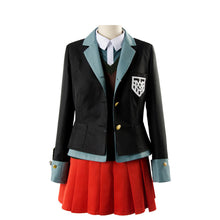 Load image into Gallery viewer, Anime Danganronpa Yumeno Himiko Cosplay Costume School Girl Uniform Halloween Carnival Party Skirt Set Red Wig Magic Hat
