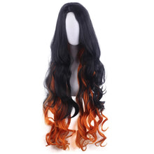 Load image into Gallery viewer, Anime Demon Slayer Brother and Sister Kamado Nezuko Halloween Cosplay Anime Costume Wig

