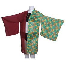 Load image into Gallery viewer, Demon Slayer Cosplay Costume Swimsuit Kimetsu No Yaiba Shinobu Kocho Kamado Nezuko Summer Sexy Beach Bikini Set

