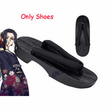 Load image into Gallery viewer, Demon Slayer Kimetsu no Yaiba Cosplay Costumes Kibutsuji Muzan Cosplay Costume Women Kimono Uniforms Clothes Dresses Wig
