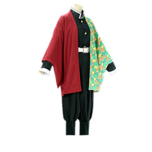 Load image into Gallery viewer, Anime Demon Slayer Kimetsu no Yaiba Tomioka Giyuu Cosplay Costume Women and Men Kimono Uniform Halloween Christmas Party Clothes
