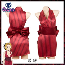 Load image into Gallery viewer, Anime Demon Slayer Suma Hinatsuru Makio Uzui Tengen Wives Uniform Dress Entertainment District Arc Cosplay Costumes for Women
