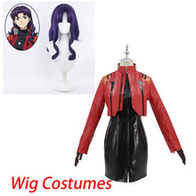 Load image into Gallery viewer, Evangelion Cosplay Misato Katsuragi Cosplay Costumes Dress Coat Uniforms Halloween Women Costume
