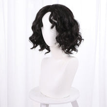 Load image into Gallery viewer, Anime Fantasy Magic Full House Encanto Heroine Mirabel Cospaly Wig Mirabel Black Styled Wavy Short Hair Cos Party
