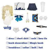 Load image into Gallery viewer, Anime Game Genshin Impact Cosplay Barbara Costume Barbara Gunnhildr Lolita Dress Outfit Halloween Party Costumes
