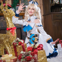 Load image into Gallery viewer, Anime Game Genshin Impact Cosplay Barbara Costume Barbara Gunnhildr Lolita Dress Outfit Halloween Party Costumes
