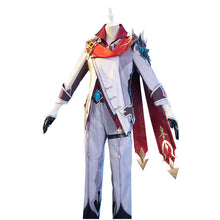 Load image into Gallery viewer, Anime Game Genshin Impact Tartaglia Cosplay Costume Childe Full Set Wig Earrings Halloween Party Costumes
