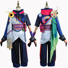Load image into Gallery viewer, Anime Game Genshin Impact Tighnari Cosplay Suit Wig Costume Sumeru Avidya forest Ears women Halloween Party Clothes Carnival
