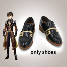 Load image into Gallery viewer, Game Genshin Impact Zhongli Cosplay Costume Zhong Li Cosplay Genshin Impact Cosplay Halloween Costume for Men Full Sets
