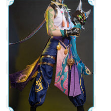 Load image into Gallery viewer, Anime Genshin Impact Xiao Cosplay Costume Carnival Halloween Party Performance Outfit Game Suit Uniform Drop Ship
