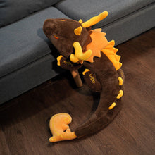 Load image into Gallery viewer, Anime Genshin Impact Zhong Li Dragon Plush Doll Cosplay Soft Pillow Stuffed Toy Kids Gift Halloween Costume Props Bolster
