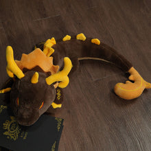 Load image into Gallery viewer, Anime Genshin Impact Zhong Li Dragon Plush Doll Cosplay Soft Pillow Stuffed Toy Kids Gift Halloween Costume Props Bolster
