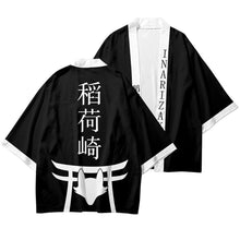Load image into Gallery viewer, Haikyuu!! Inarizaki Nekoma High School Hinata Shoyo Cosplay Costume Coat Uniform Cloak Tops Kimono Haori Shirt Unisex

