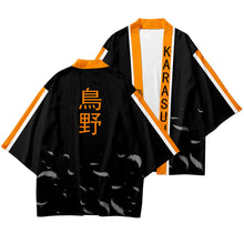 Load image into Gallery viewer, Haikyuu!! Inarizaki Nekoma High School Hinata Shoyo Cosplay Costume Coat Uniform Cloak Tops Kimono Haori Shirt Unisex
