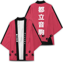 Load image into Gallery viewer, Haikyuu!! Inarizaki Nekoma High School Hinata Shoyo Cosplay Costume Coat Uniform Cloak Tops Kimono Haori Shirt Unisex
