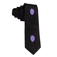 Load image into Gallery viewer, Bizarre Adventure Pannacotta Fugo Strawberry Neck Tie Cosplay Accessoies
