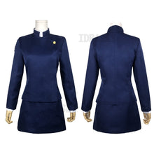 Load image into Gallery viewer, Anime Jujutsu Kaisen Cosplay Costume Maki Zenin Green Wig Top Skirt shoes Zenin Maki Halloween Christma Party Uniform Men Women
