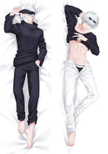 Load image into Gallery viewer, Anime Jujutsu Kaisen Gojo Satoru Dakimakura Hugging Body Pillow Case DIY Custom Throw Cushion Pillow Cover 6 Sizes
