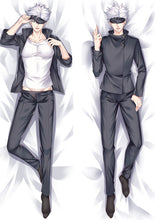 Load image into Gallery viewer, Anime Jujutsu Kaisen Gojo Satoru Dakimakura Hugging Body Pillow Case DIY Custom Throw Cushion Pillow Cover 6 Sizes
