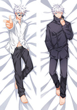 Load image into Gallery viewer, Anime Jujutsu Kaisen Gojo Satoru Dakimakura Hugging Body Pillow Case DIY Custom Throw Cushion Pillow Cover 6 Sizes
