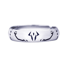Load image into Gallery viewer, Jujutsu Kaisen Ryomen Sukuna Cosplay Costumes Metal Ring Adjustable Unisex Men Jewelry Accessories Prop
