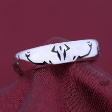 Load image into Gallery viewer, Jujutsu Kaisen Ryomen Sukuna Cosplay Costumes Metal Ring Adjustable Unisex Men Jewelry Accessories Prop
