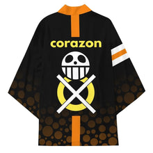 Load image into Gallery viewer, Luffy Edward Newgate Ace Trafalgar Law Corazon Cosplay Costume Coat Uniform Cloak Tops Kimono Haori Shirt Unisex

