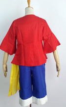 Load image into Gallery viewer, Monkey D Luffy Cosplay Costume Set Coat Shorts Belt Uniform
