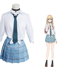 Load image into Gallery viewer, My Dress-Up Darling Marin Kitagawa Cosplay Costume School Uniform Skirt Outfits Halloween Carnival Suit
