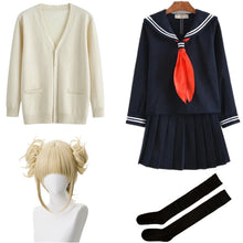 Load image into Gallery viewer, Anime My Hero Academia Boku No Hero Academia Cosplay Costume Himiko Toga JK Uniform Sweater Coat Halloween Clothing

